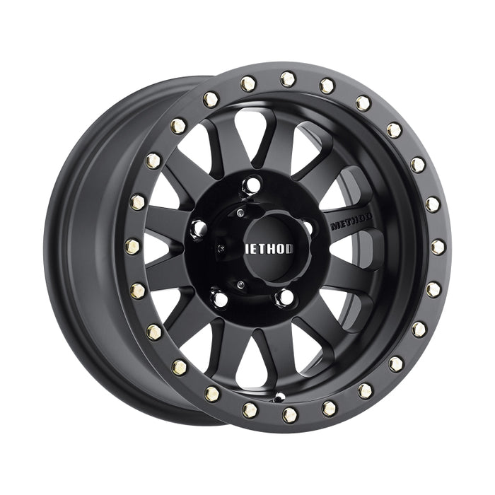 Method mr304 double standard 17x8.5 matte black wheel