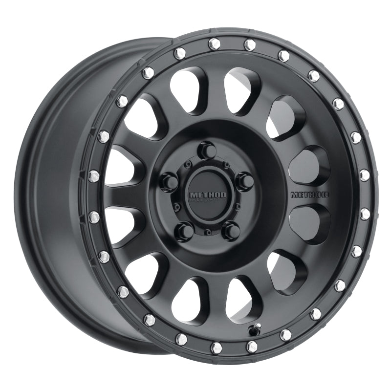 Method mr315 17x8 matte black wheel