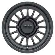 Method mr411 bead grip 15x7 matte black wheel close-up
