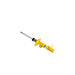 Bilstein b6 shock absorber with yellow screw on white background