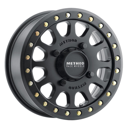 Method mr401 utv beadlock 15x6 matte black wheel