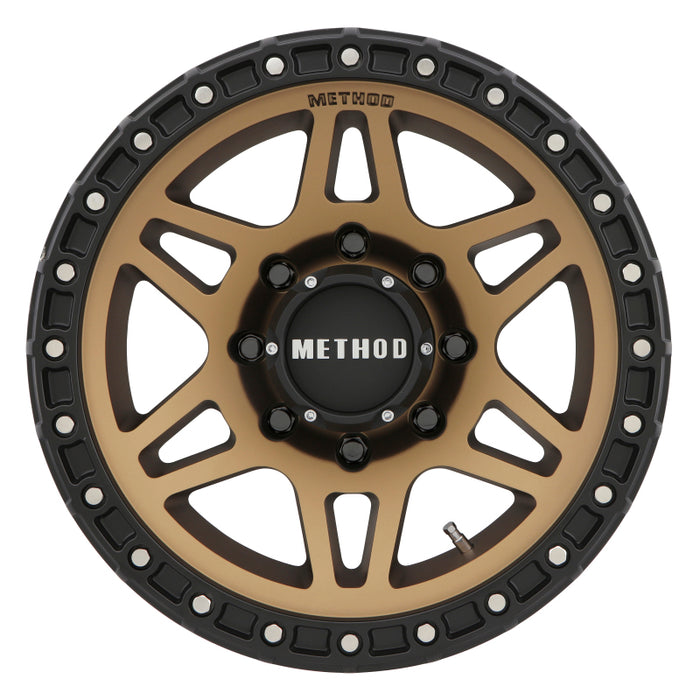 Method mr312 18x9 street loc wheel - bronze/black color showcase