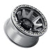 Method mr108 17x9 44mm offset wheel hub close-up