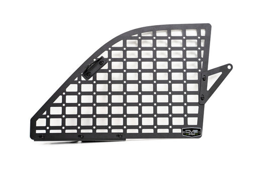 Dv8 ford bronco molle panels - black plastic plate with squares and squares