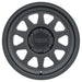 Method mr316 17x8.5 matte black wheel on white background