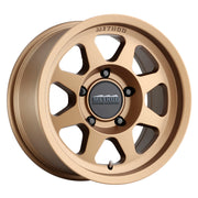 Method mr701 17x9 12mm offset bronze wheel - gold finish