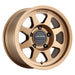 Method mr701 17x9 12mm offset bronze wheel - gold finish