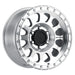 Method mr315 17x9 12mm offset black and white wheel