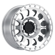 Method mr315 17x8 wheel with black and white rim