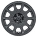 Method mr502 vt-spec 2 wheel with black center cap, matte black finish