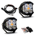 Baja Designs Jeep JL/JT Rubicon Bumper LED Light Kit - Black LED Lights