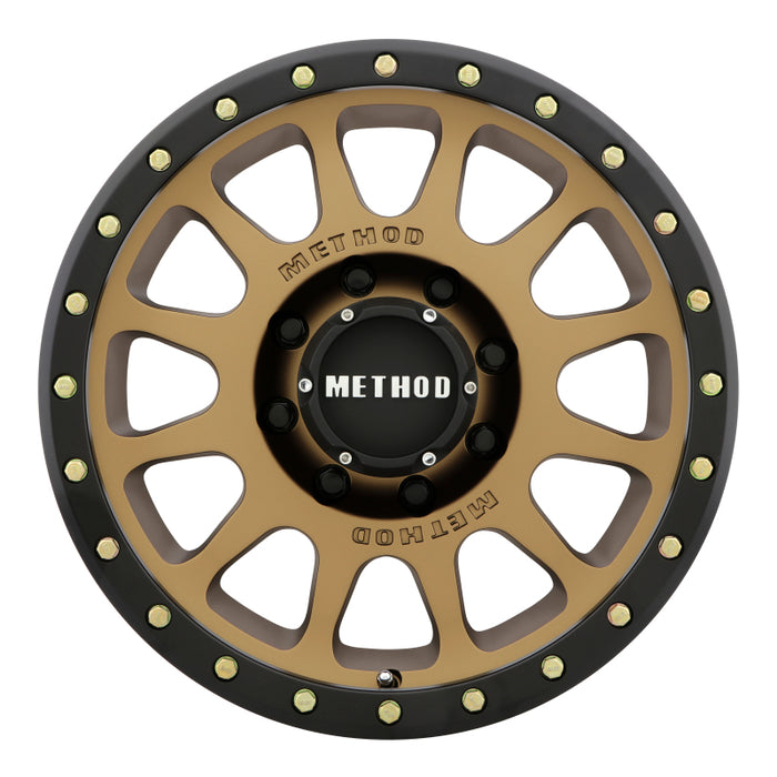 Method mr305 nv 18x9 +18mm offset 8x170 bronze/black street loc wheel flyfish fly reel