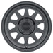 Method mr316 18x9 matte black wheel with center hole