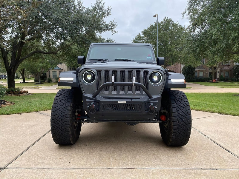 Oracle Jeep JL/Gladiator JT Oculus Switchback Bi-LED Projector Headlights - Amber/White Switchback