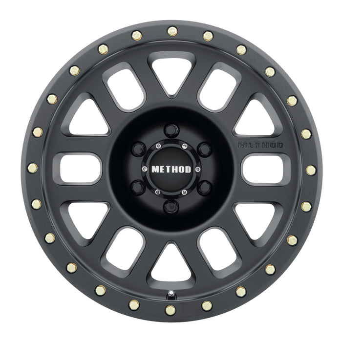 Method mr309 grid matte black wheel - 17x8.5 0mm offset - 6x135 94mm cb
