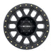 Method mr309 grid 17x8.5 matte black wheel featuring series 4 flywheel