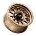 Method mr304 double standard 17x8.5 0mm offset 5x5 94mm cb method bronze wheel front wheel of gold truck