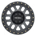 Method mr309 grid 18x9 titanium/black street loc wheel - method d79 matt black with gold rivets