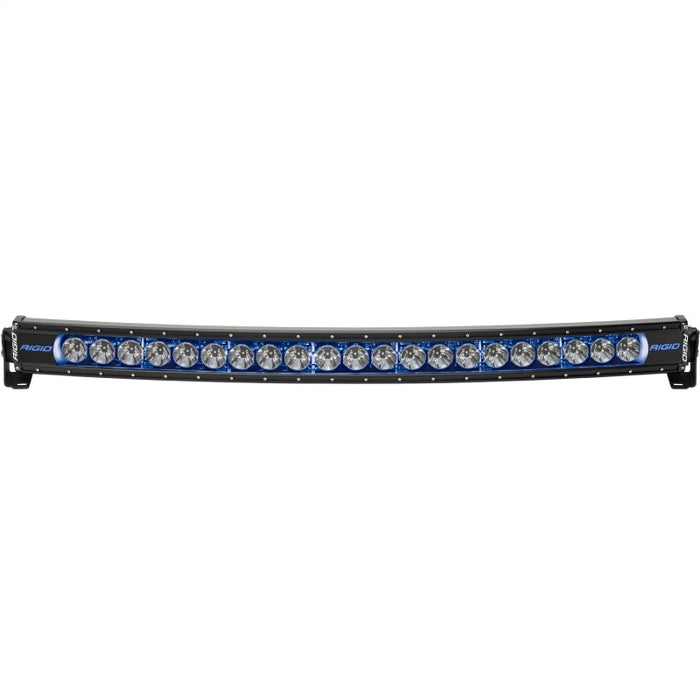 Rigid industries radiance+ curved rgbw light bar with blue leds