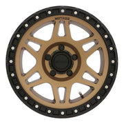 Method mr312 17x9 12mm offset wheel close up