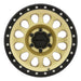 Method mr315 17x8 black gold wheel closeup