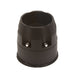Method cap 1717 - 130mm - black plastic cup with metal handle