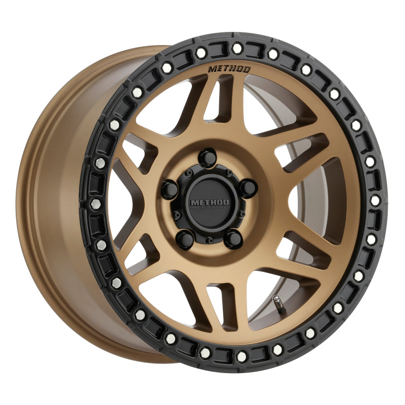 Method mr312 17x9 bronze/black wheel