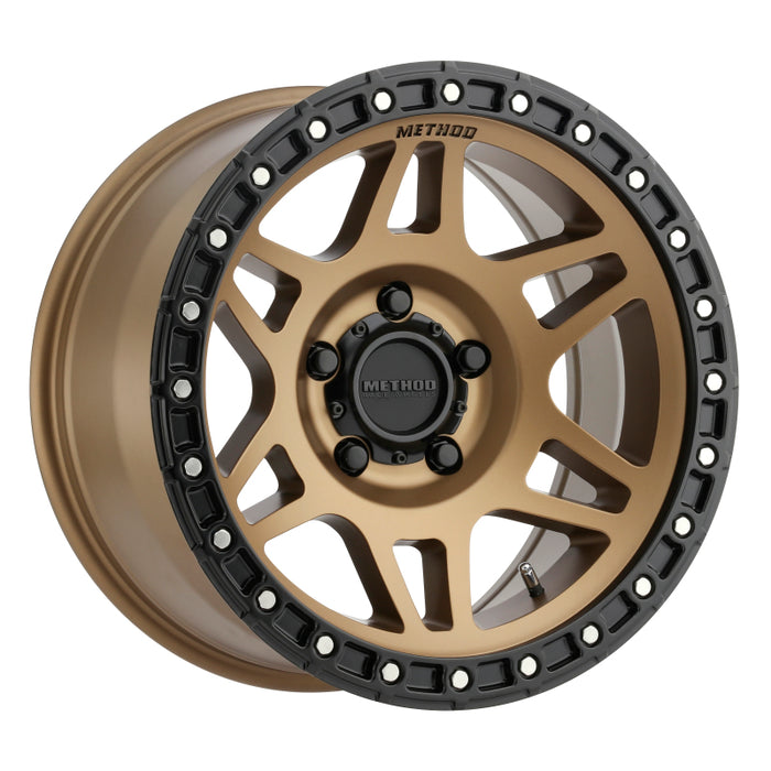 Method mr312 17x8 bronze/black wheel