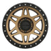 Method mr312 17x8 bronze/black wheel with gold rim